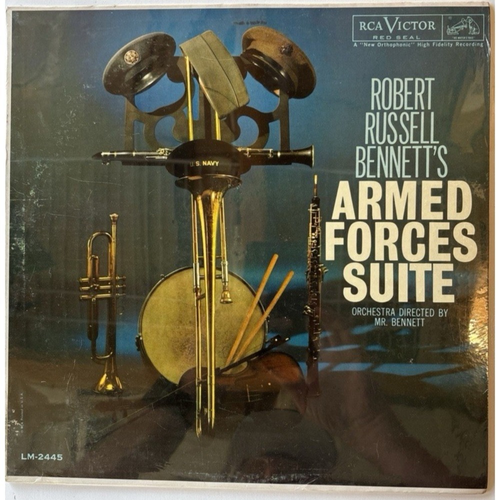 Vintage LP Vinyl Robert Russell Bennett's Armed forces Suite LSC-2445  (L52)